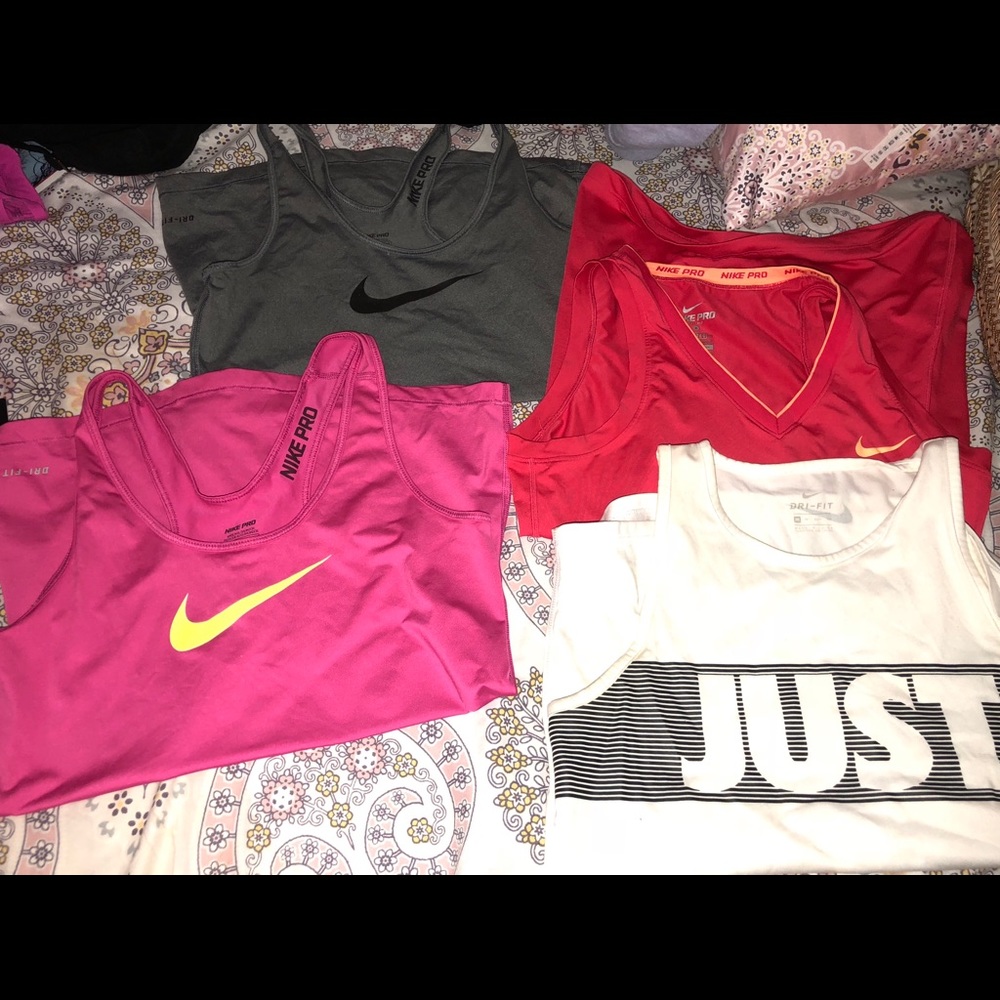 Nike workout shirts great condition